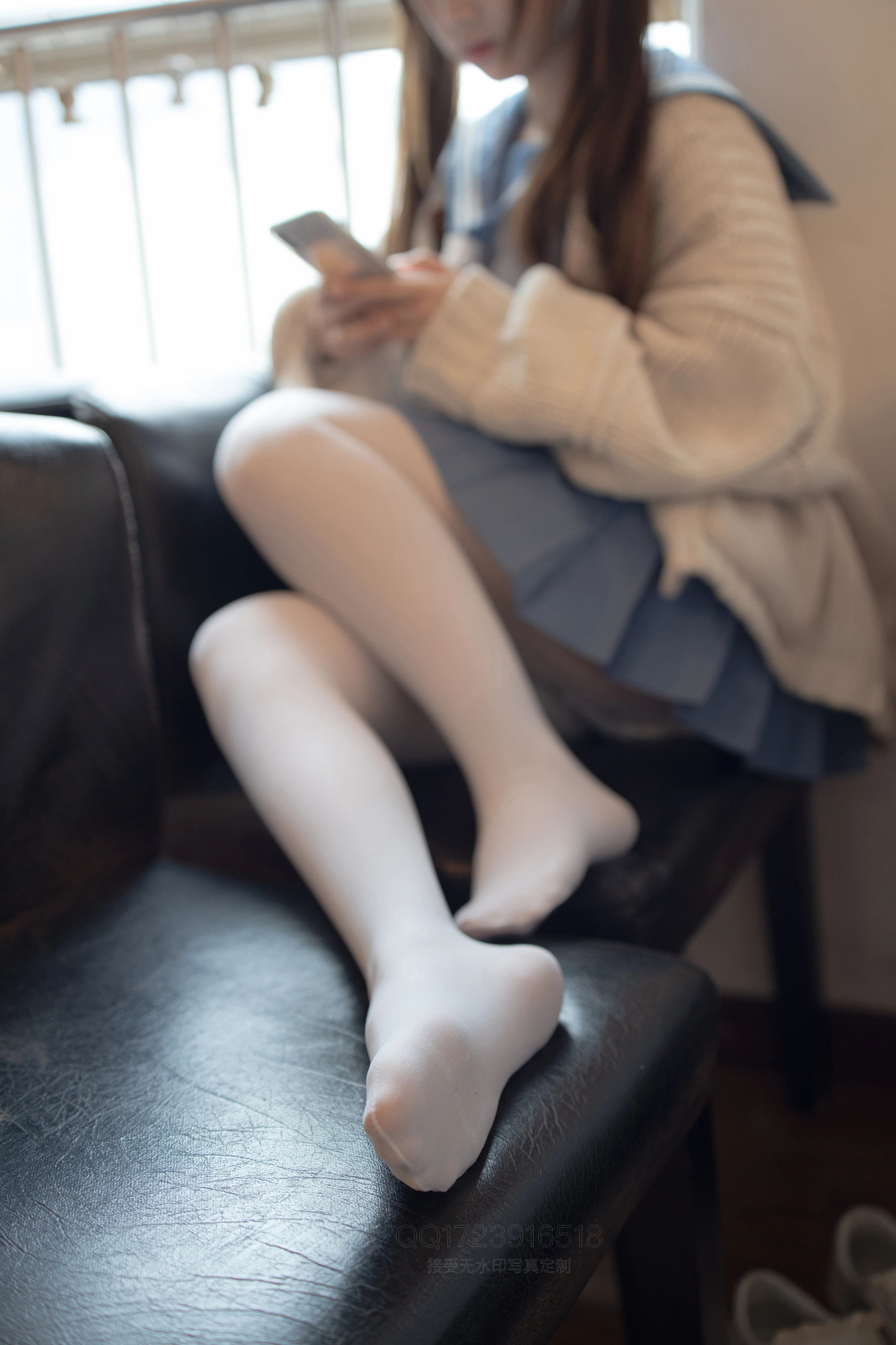 森萝财团 [X-061] 80D薄白丝 [65P 1V]插图5